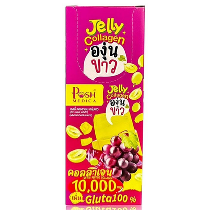 Posh Medica - Jelly Collagen White Grape 28g. (6 sachets)
