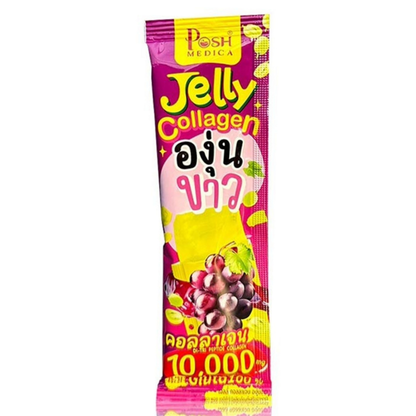 Posh Medica - Jelly Collagen White Grape 28g. (6 sachets)