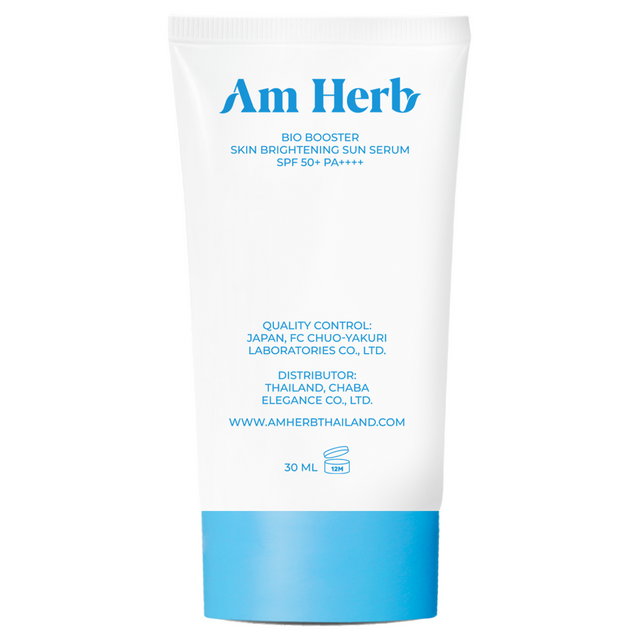 Am Herb - Bio Booster Skin Brightening Sun Serum SPF50 PA++++ 30ml.