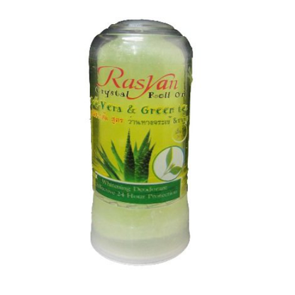 ISME - Aloe Vera & Green Tea Crystal Roll-On Alum 80g. (Pack of 3)