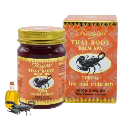 ISME - Thai Body Scorpion Balm Spa, Massage and Relax Skin 50g.