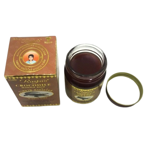 ISME - Crocodile Massage Balm with Vitamin E, Omega 3, 6 and 9, 50g.