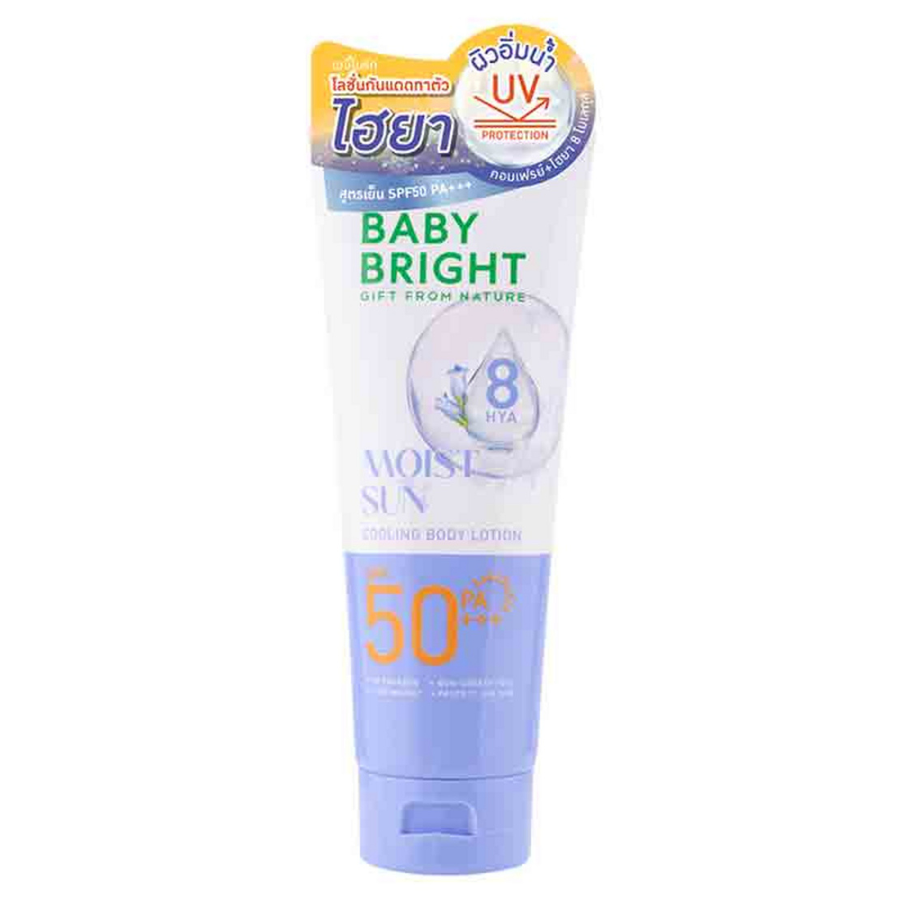 Baby Bright - Moist Sun Cooling Body Lotion SPF50 PA+++ 160ml.