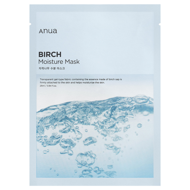 Anua - Birch Moisture Mask 25ml. (Pack of 6)