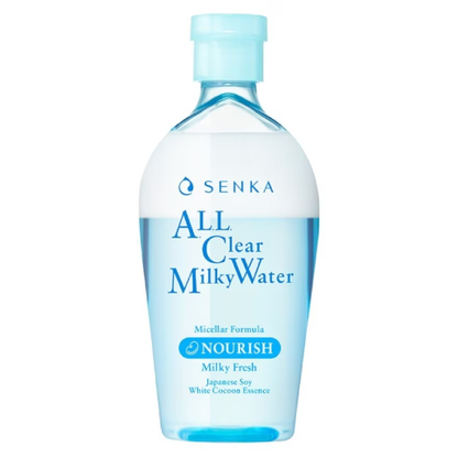 Senka - All Clear Milky Water Micellar Formula Nourish Milky Fresh 230ml.