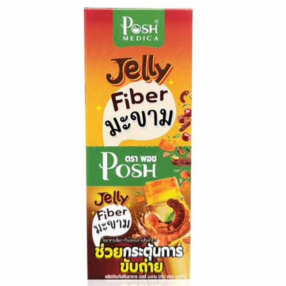 Posh Medica - Jelly Fiber Tamarind 28g. (Pack of 6 sachets)