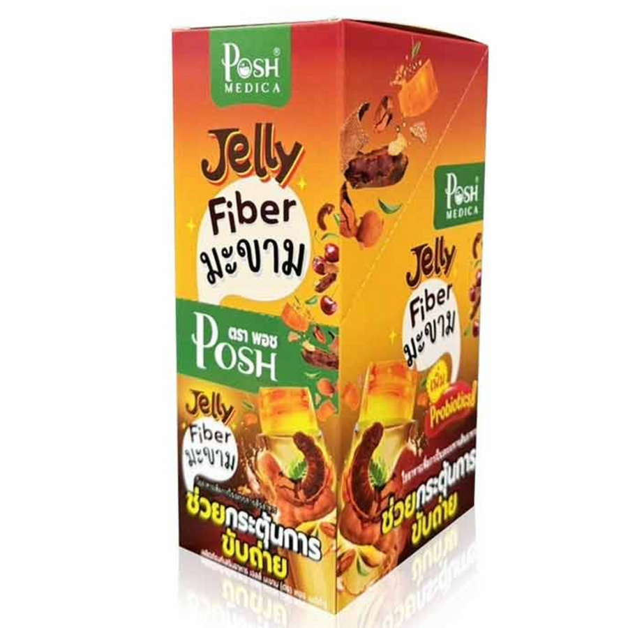 Posh Medica - Jelly Fiber Tamarind 28g. (Pack of 6 sachets)