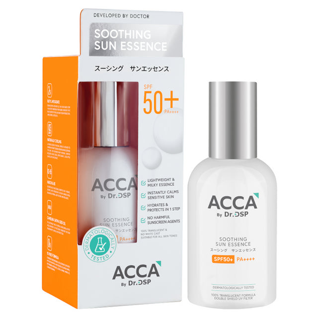 Acca - Soothing Sun Essence SPF50+ PA++++ 60ml.