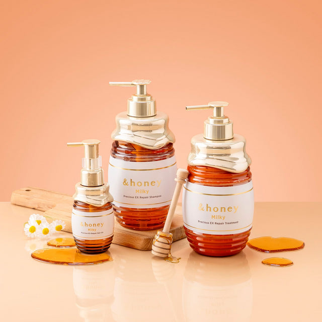&HONEY - Milky Precious Ex Repair Hair Oil 105ml.