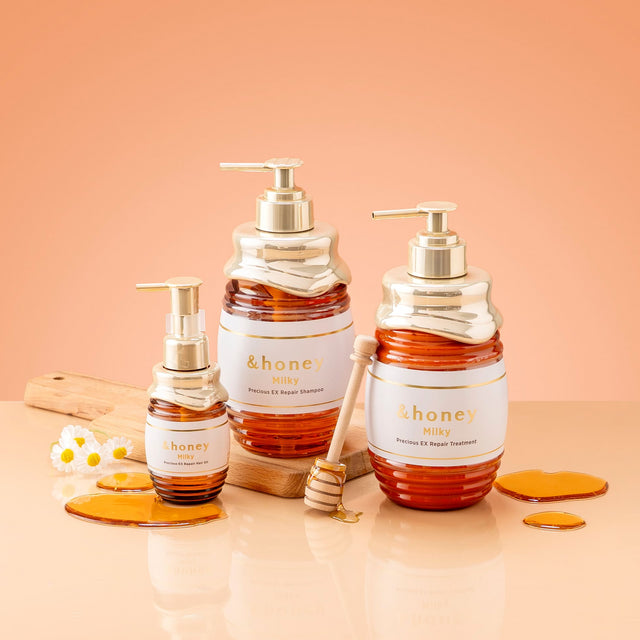 &HONEY - Milky Precious Ex Repair Shampoo 500ml &HONEY - Milky Precious Ex Repair Shampoo 500ml