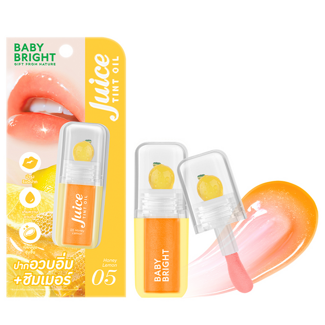 Baby Bright - Juice Tint Oil, Honey Lemon 3.1g.