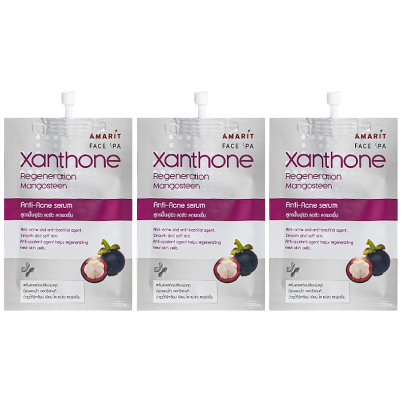 Amarit - Anti-Acne Serum Mangosteen 10ml. (Pack of 3)