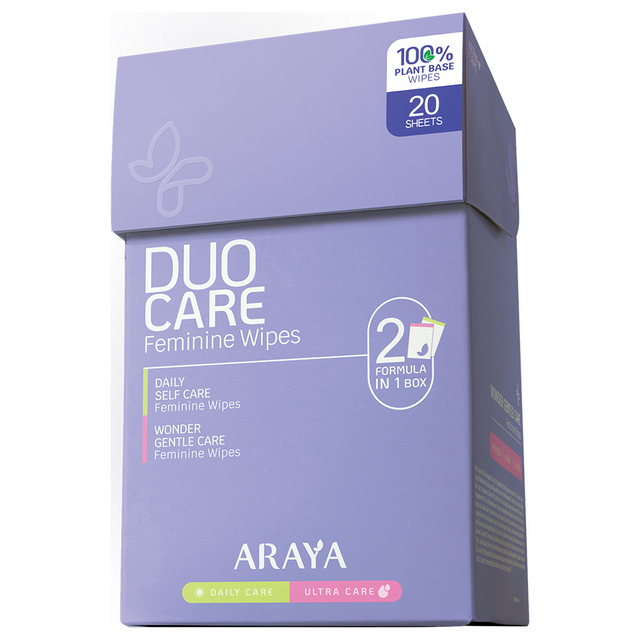 Araya - Duo Care Feminine Wipes