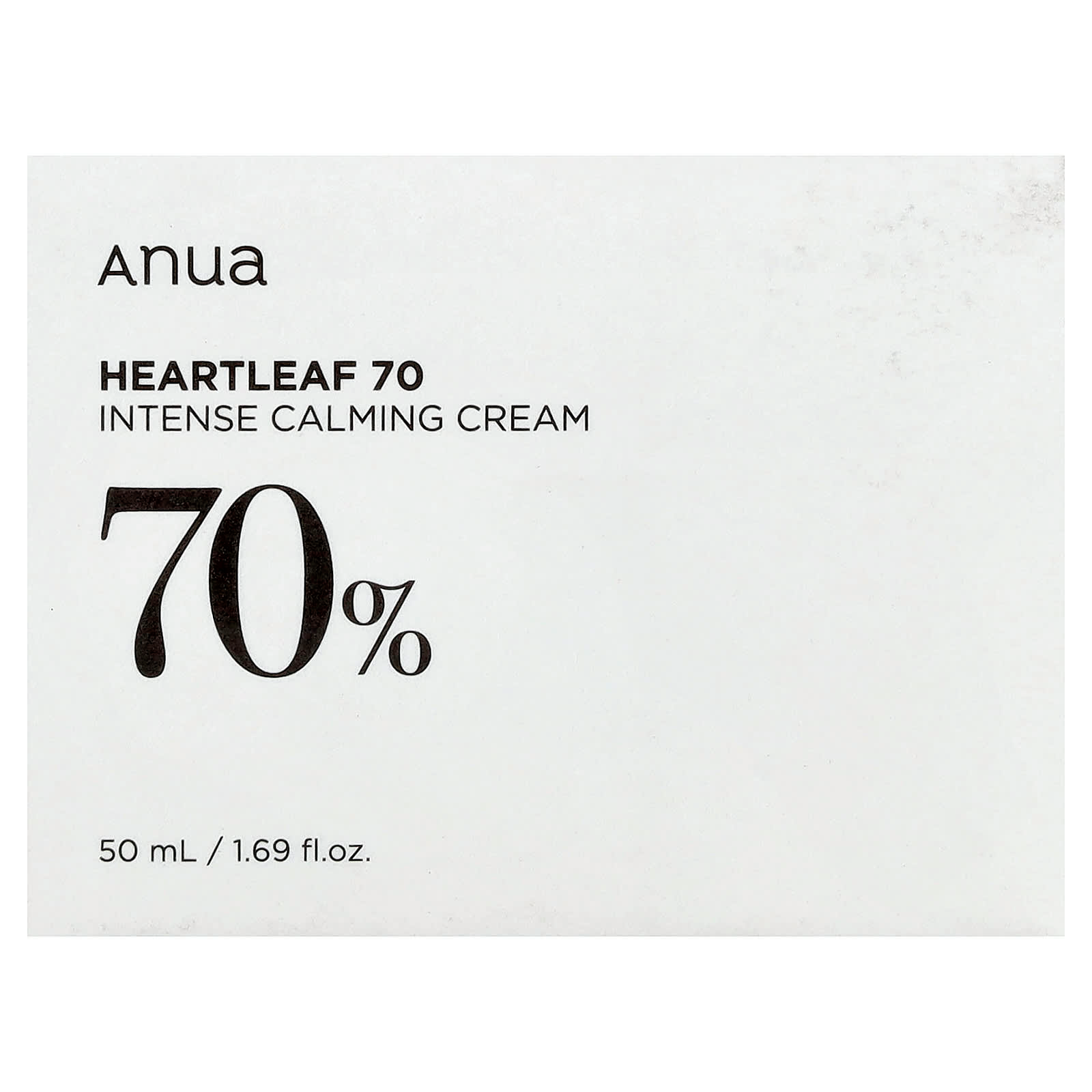 Anua - Heartleaf 70 Intense Calming Cream 50ml.