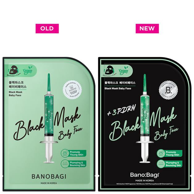 Banobagi - Black Mask Baby Face 26ml. (Pack of 3)
