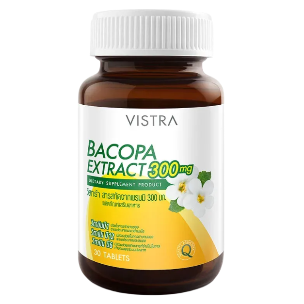 Vistra - Bacopa Extract 300 mg. (30 tablets)