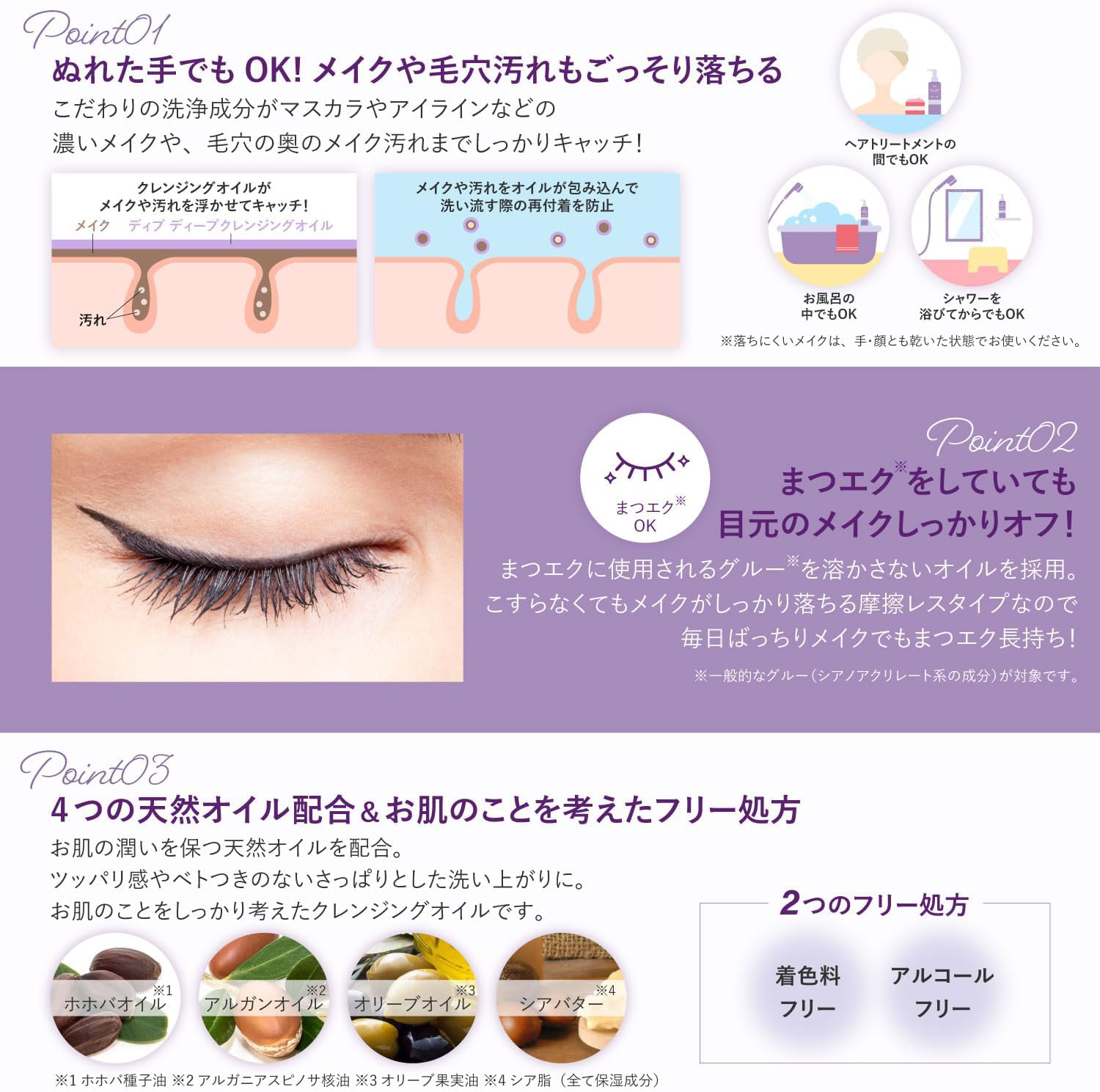 Kumano Yushi - Deve Deep Cleans Cleansing Oil 180ml.