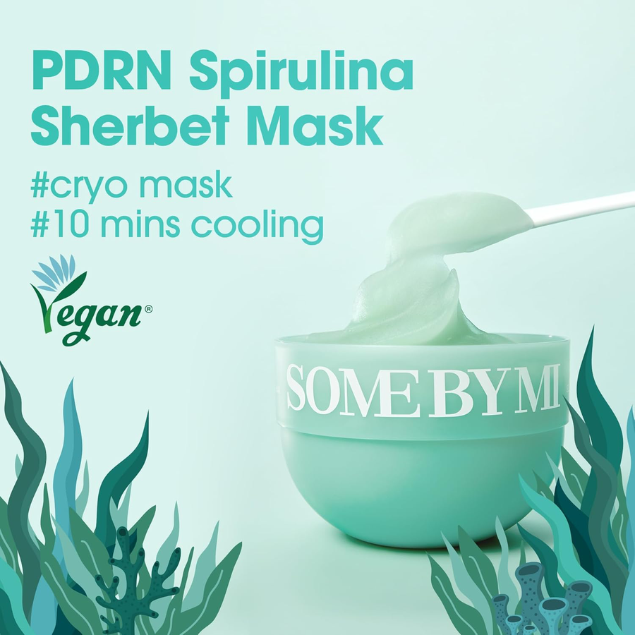 SOME BY MI - PDRN Spirulina Soothing Sherbet Mask 1g. (10pcs.)