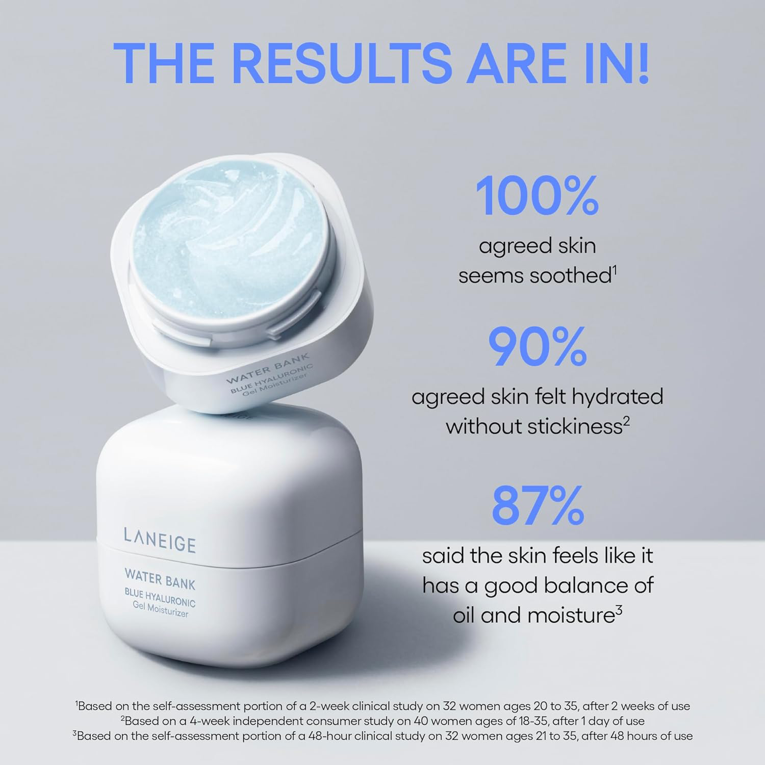 Laneige - Water Bank Blue Hyaluronic Gel Cream Refill 50ml.