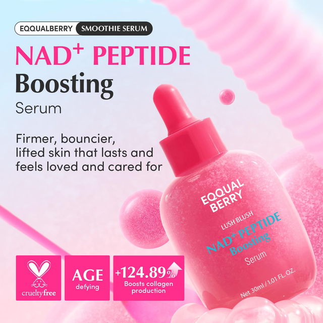 EQQUALBERRY - NAD+ Peptide Boosting Serum 30ml.