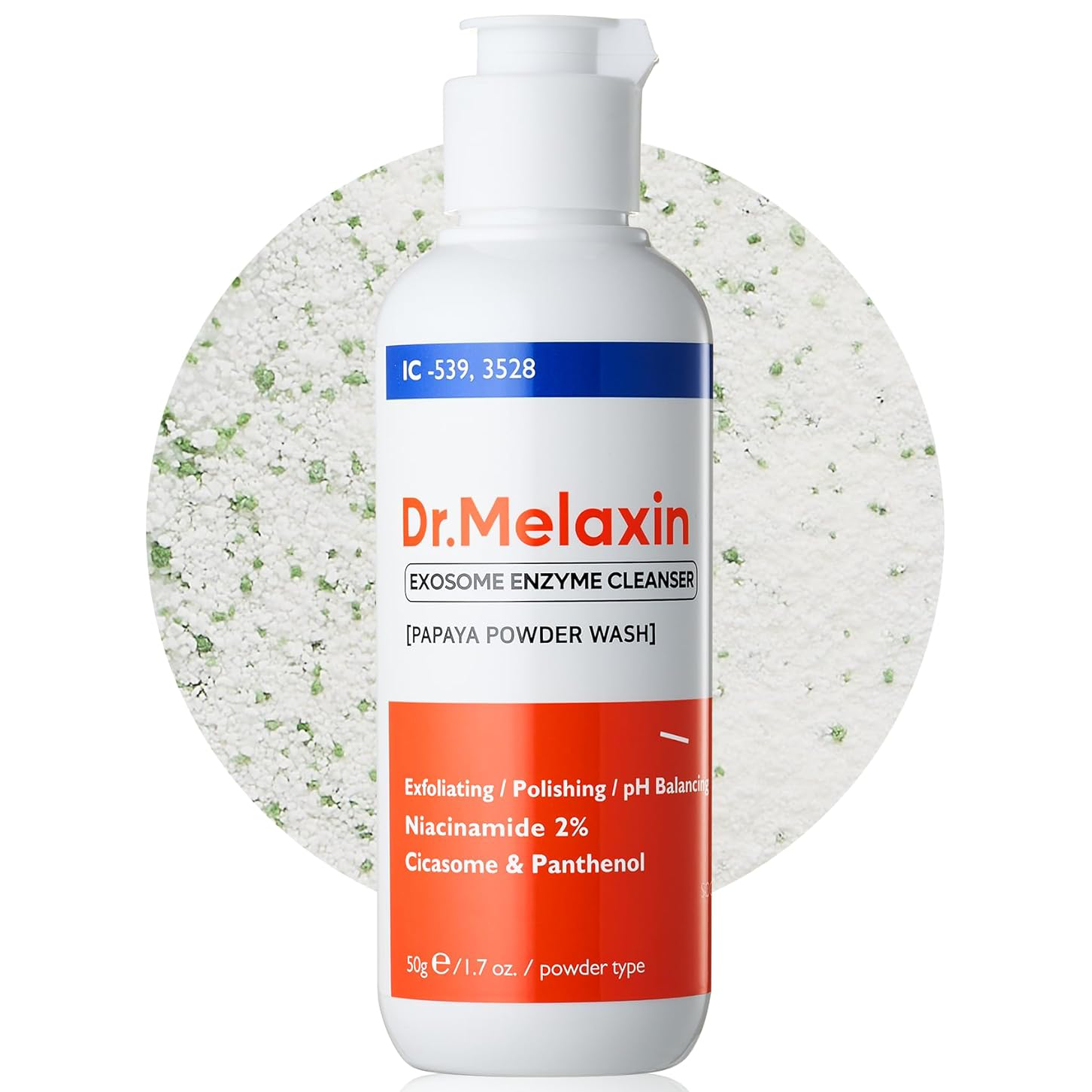 Dr.Melaxin - Exosome Enzyme Cleanser Papaya Powder Wash 50g.