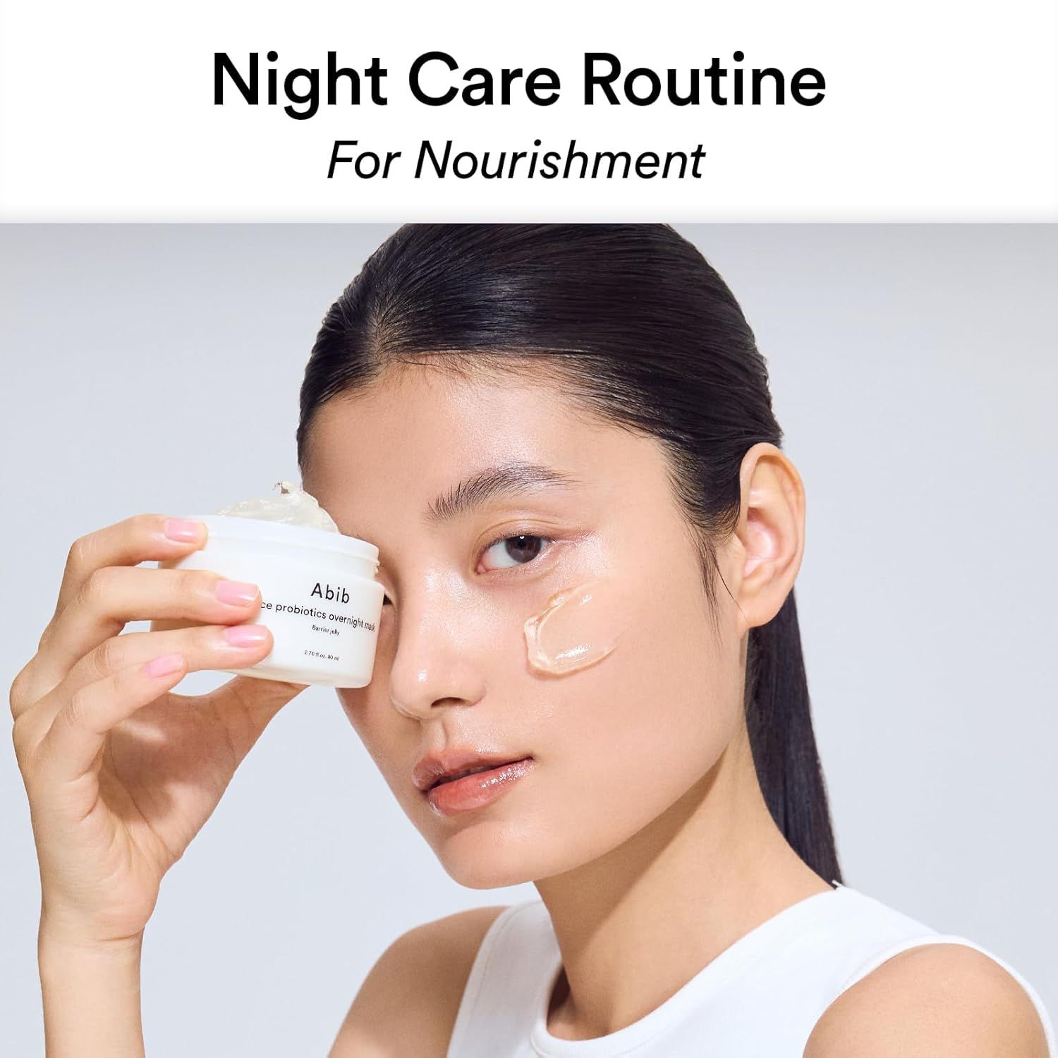 Abib - Rice Probiotics Overnight Mask Barrier Jelly 80ml.