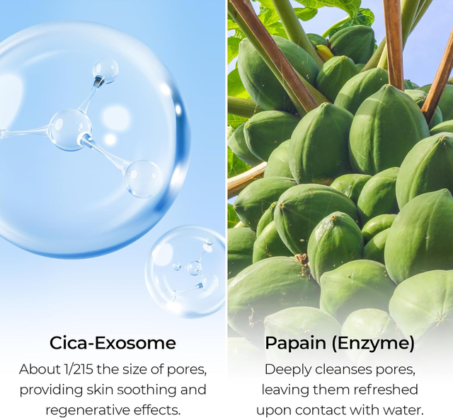 Dr.Melaxin - Exosome Enzyme Cleanser Papaya Powder Wash 50g.