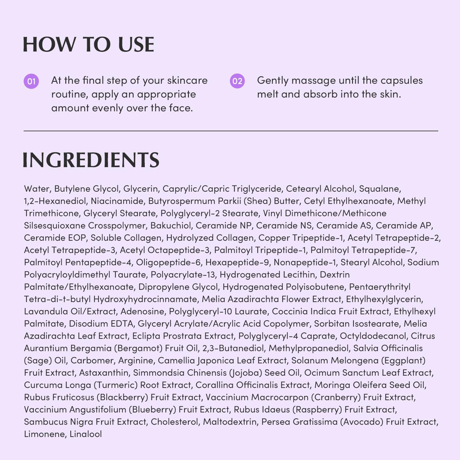 EQQUALBERRY - Bakuchiol Plumping Capsule Cream 50ml.