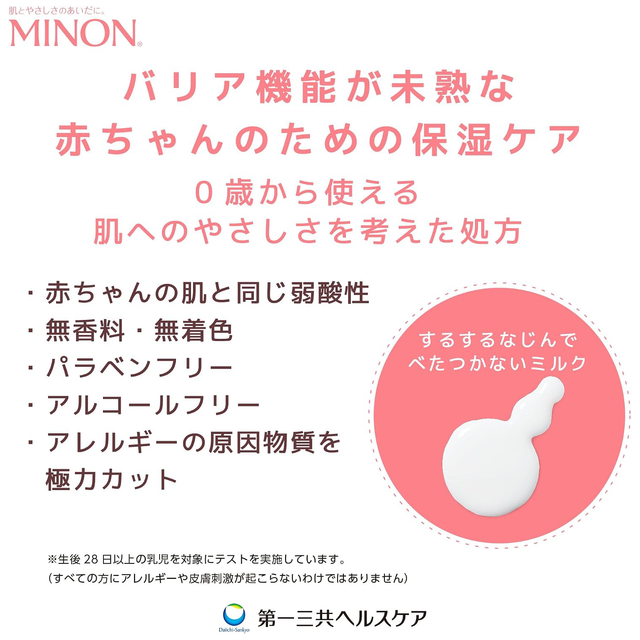 Minon - Baby Full Body Moisturizing Milk 150ml.