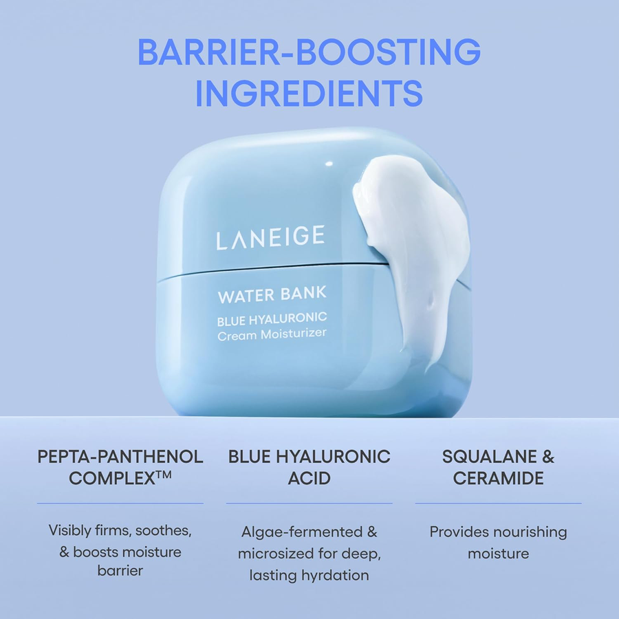 Laneige - Water Bank Blue Hyaluronic Moisture Cream Refill 50ml.