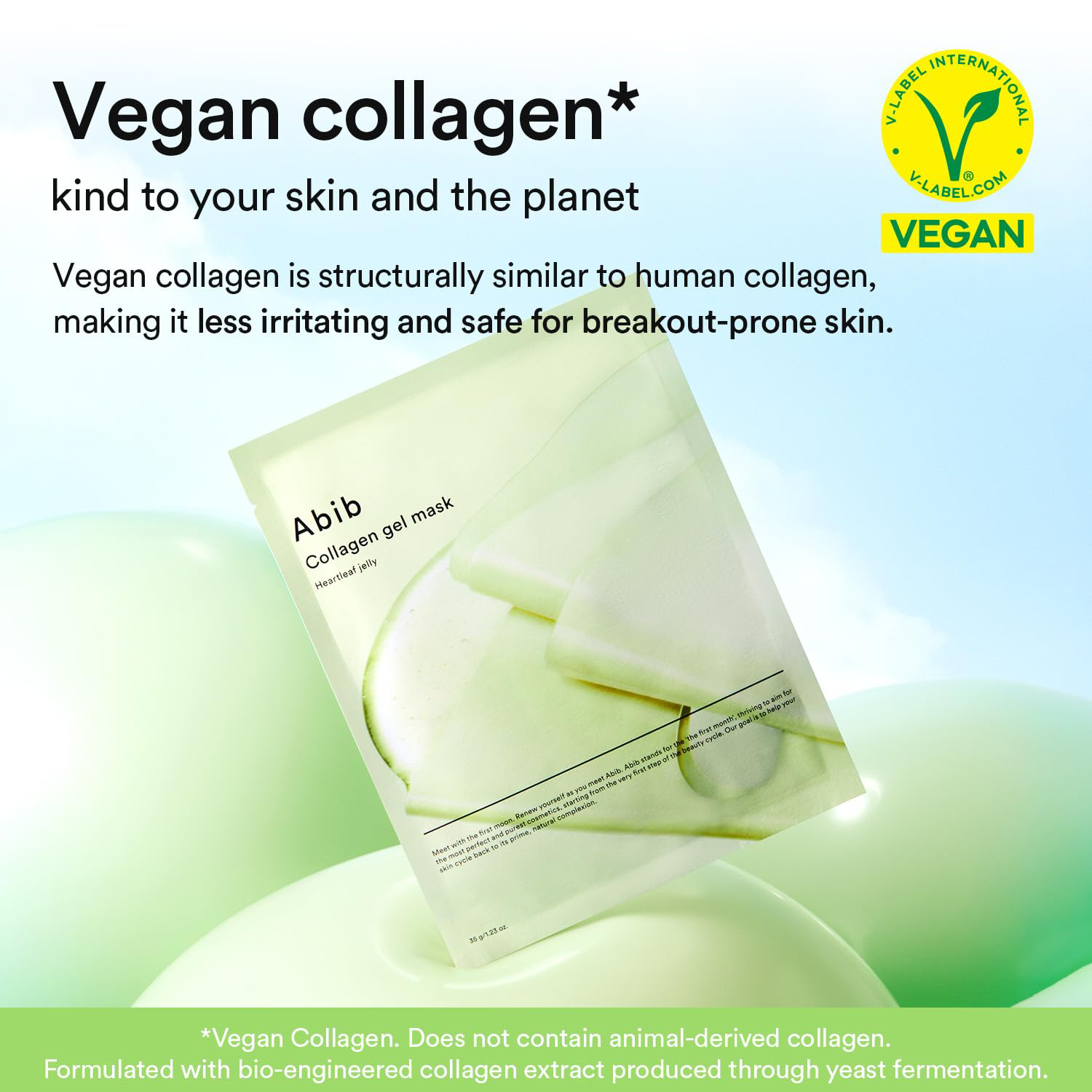 Abib - Collagen Gel Mask Heartleaf Jelly 27ml. (Pack of 3)