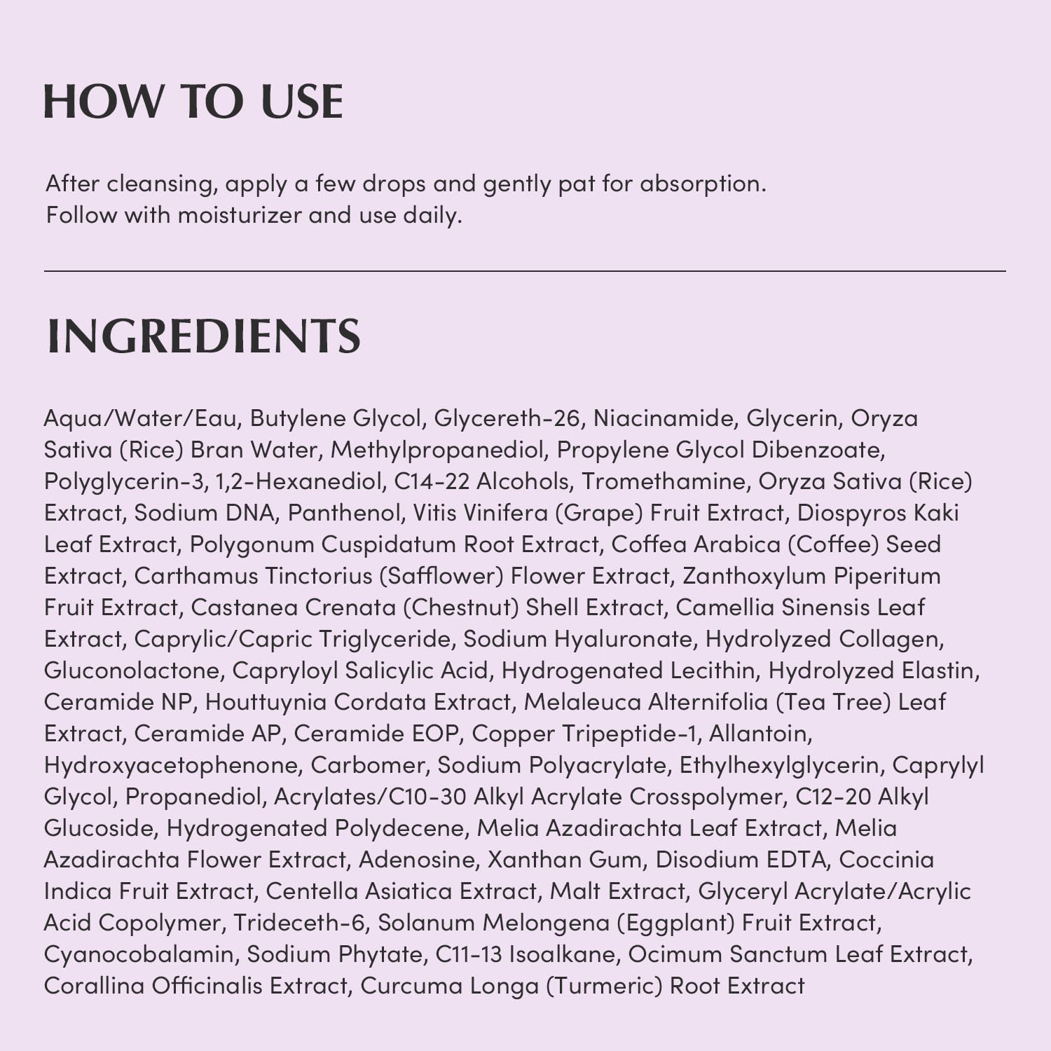 EQQUALBERRY - Purple PDRN Pore Minimizing Serum 30ml.