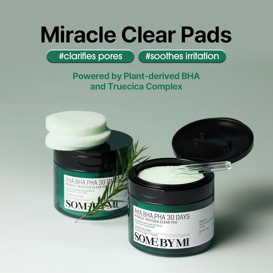 SOME BY MI - AHA-BHA-PHA 30 Days Miracle Truecica Clear Pad (70 Pads)
