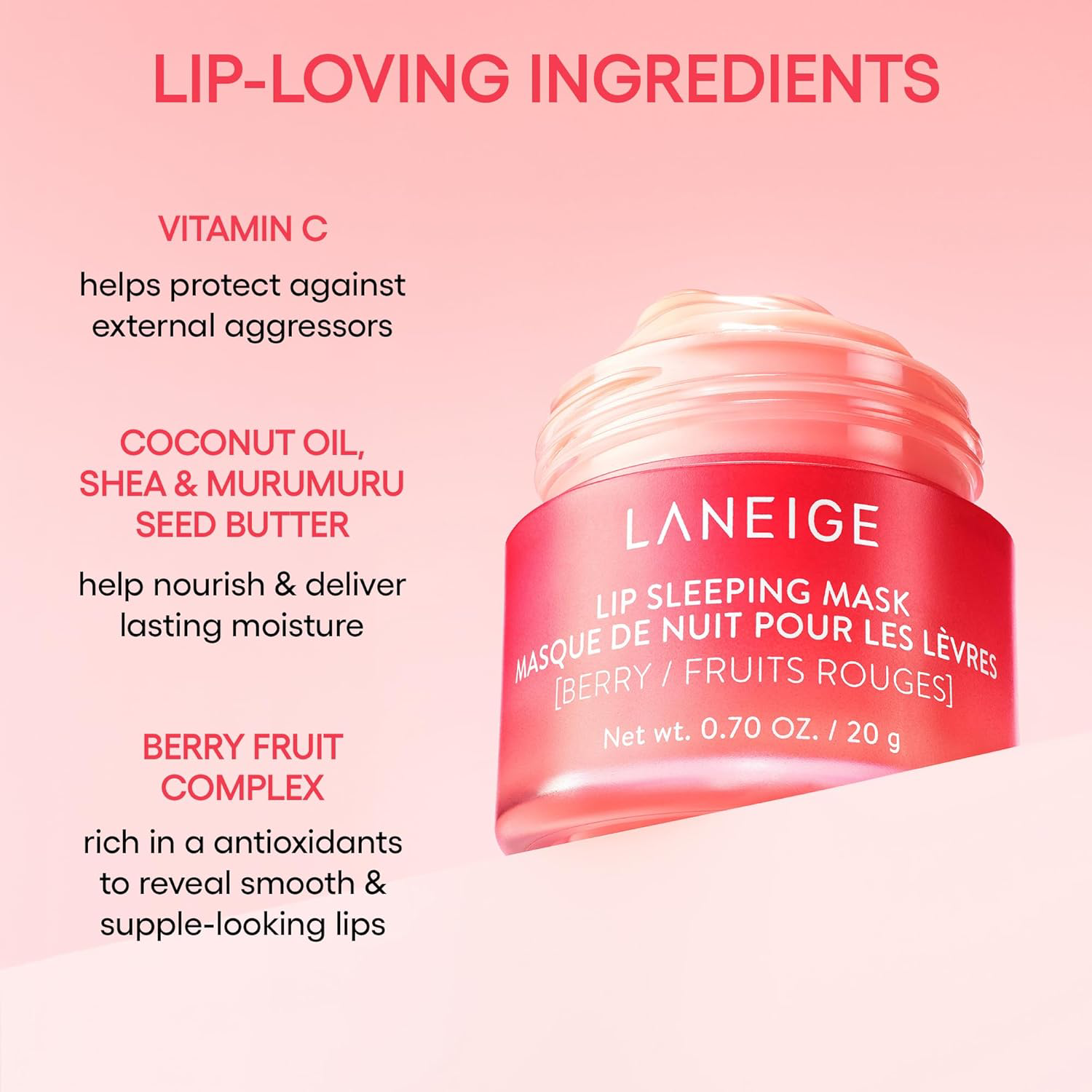 Laneige - Lip Sleeping Mask #Matcha Bubble Tea 20g.
