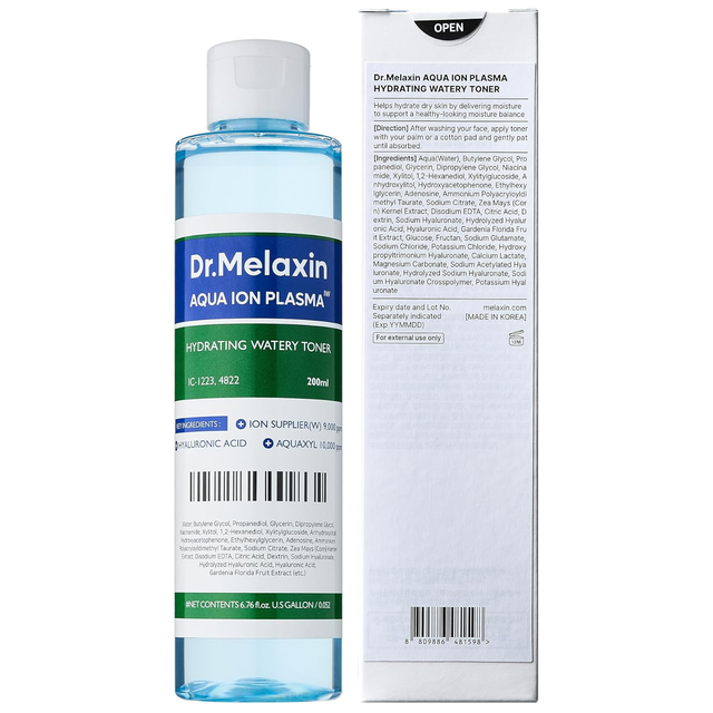 Dr.Melaxin - Aqua Ion Plasma Hydrating Watery Toner 200ml.