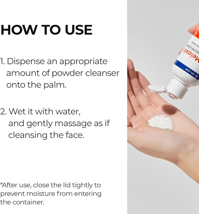 Dr.Melaxin - Exosome Enzyme Cleanser Papaya Powder Wash 50g.