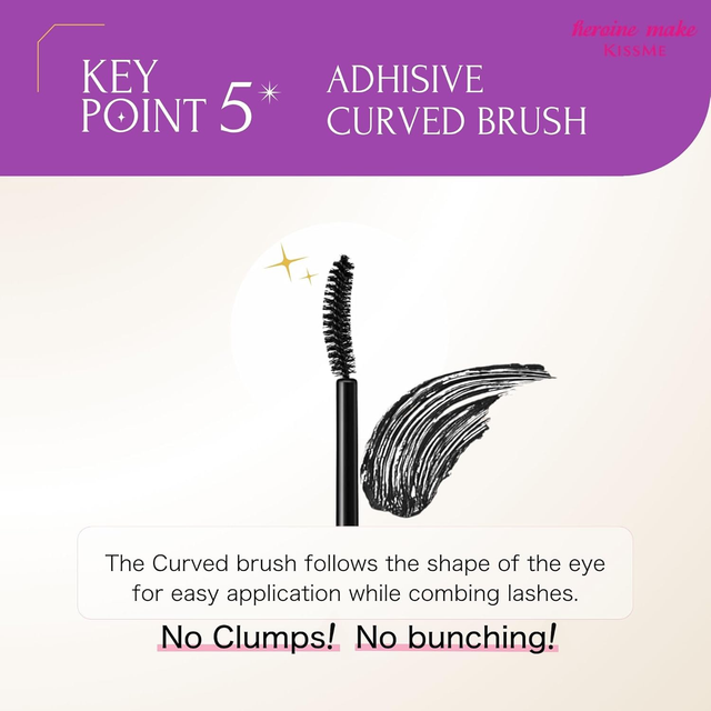 Kiss Me - Heroine Make Volume Up Mascara Super Waterproof N #01 6g.