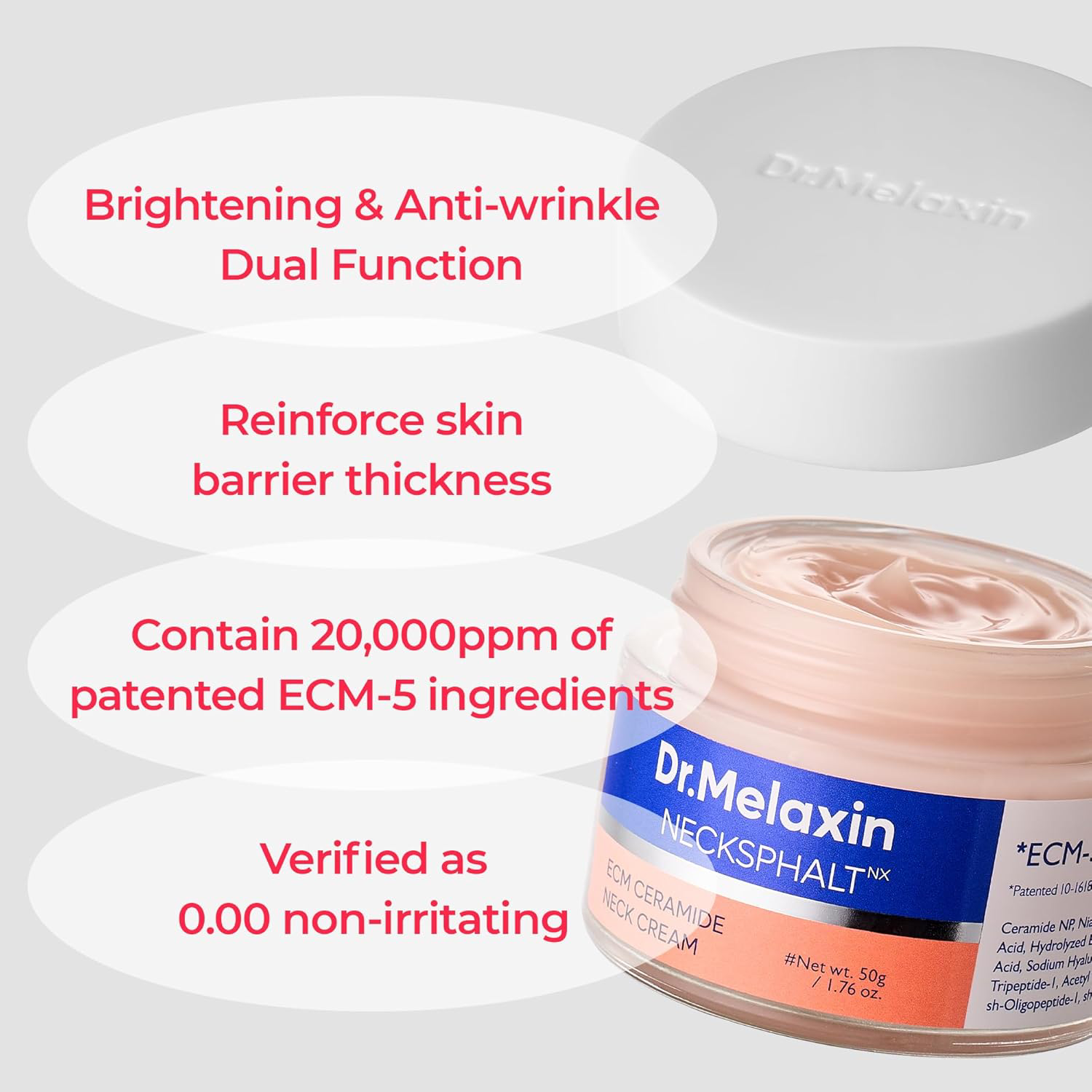 Dr.Melaxin - Necksphalt ECM Neck Barrier Cream 50ml.