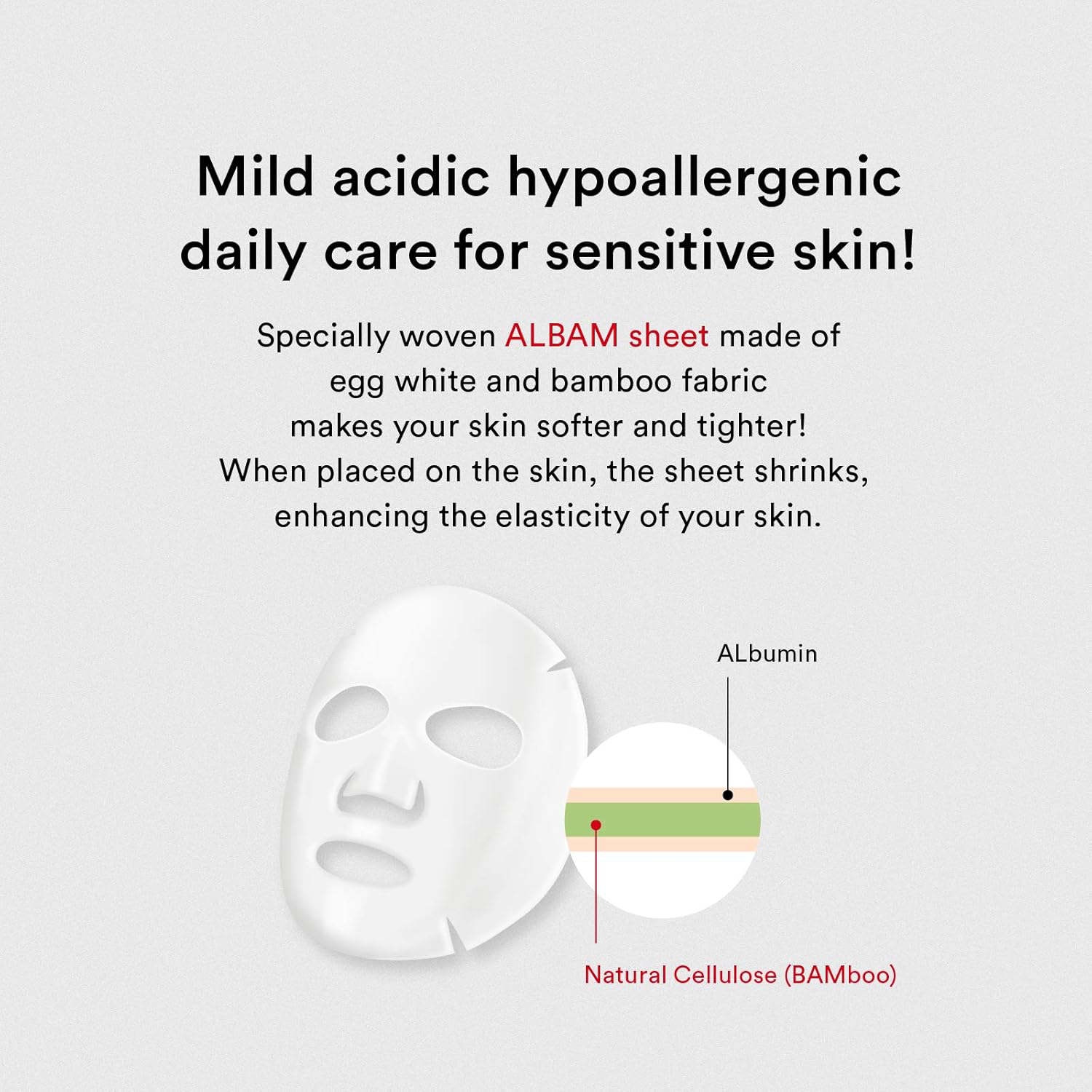 Abib - Mild Acidic pH Sheet Face Mask, Jericho Rose Fit 30ml. (Pack of 3)