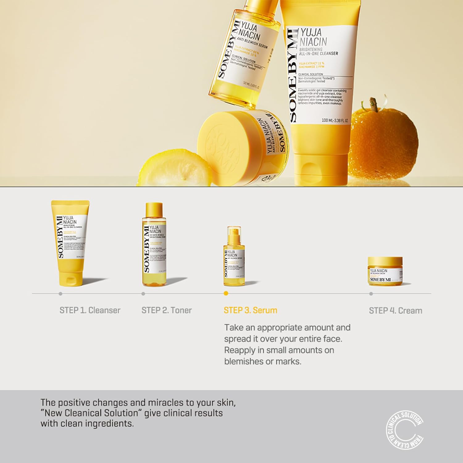 SOME BY MI - Yuja Niacin Anti-Blemish Serum 50ml.