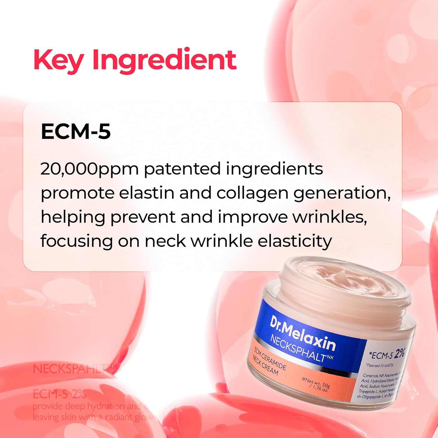 Dr.Melaxin - Necksphalt ECM Neck Barrier Cream 50ml.