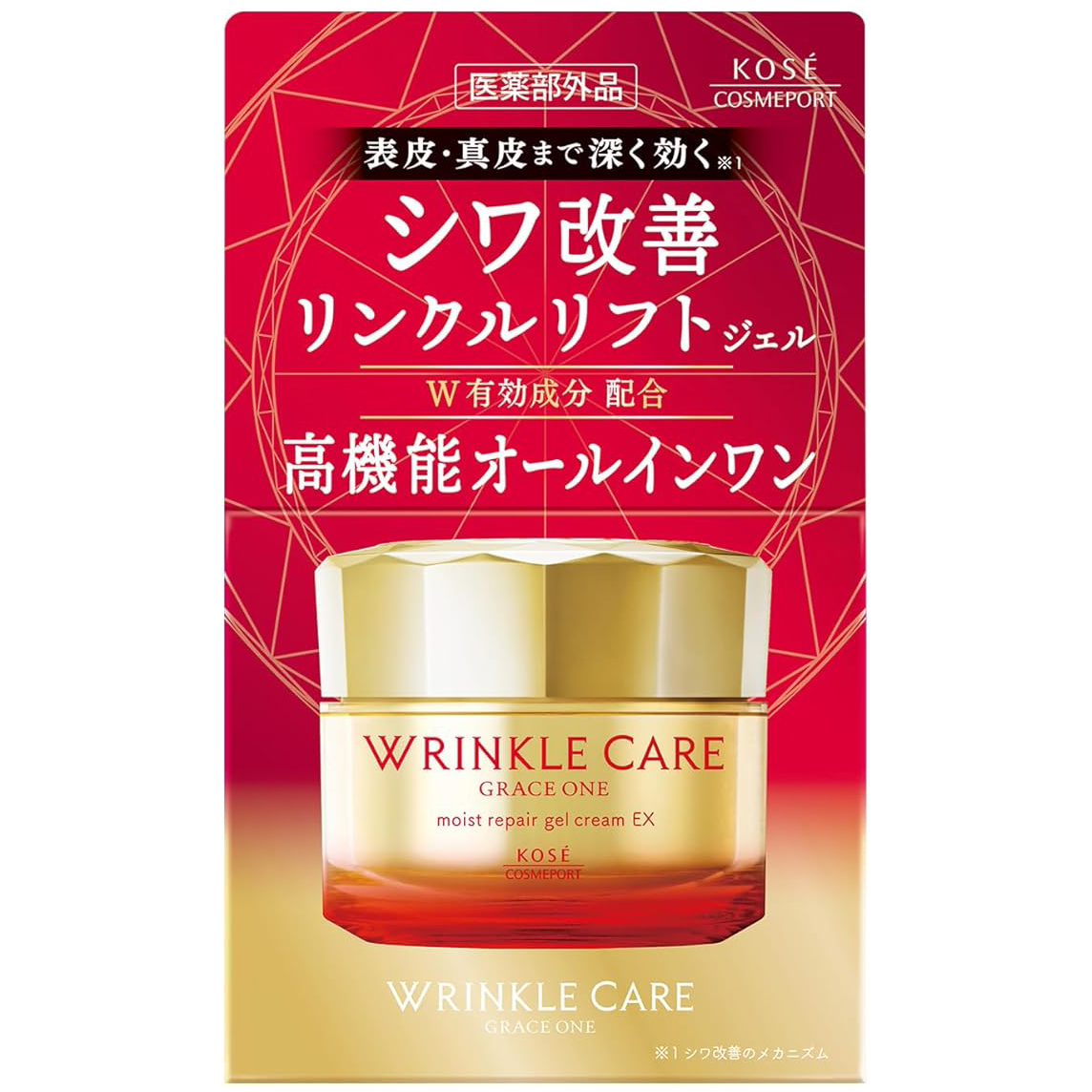 KOSE - Grace One - Wrinkle Care Moist Repair Gel Cream EX 100g.