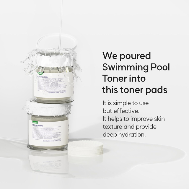 EQQUALBERRY - Swimming Pool Toner Pads (70 Pads)