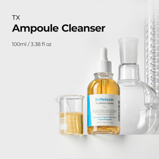 Dr.Melaxin - TX Ampoule Cleanser with Tranexamic Acid, Dye-Free and Hypoallergenic 100ml.