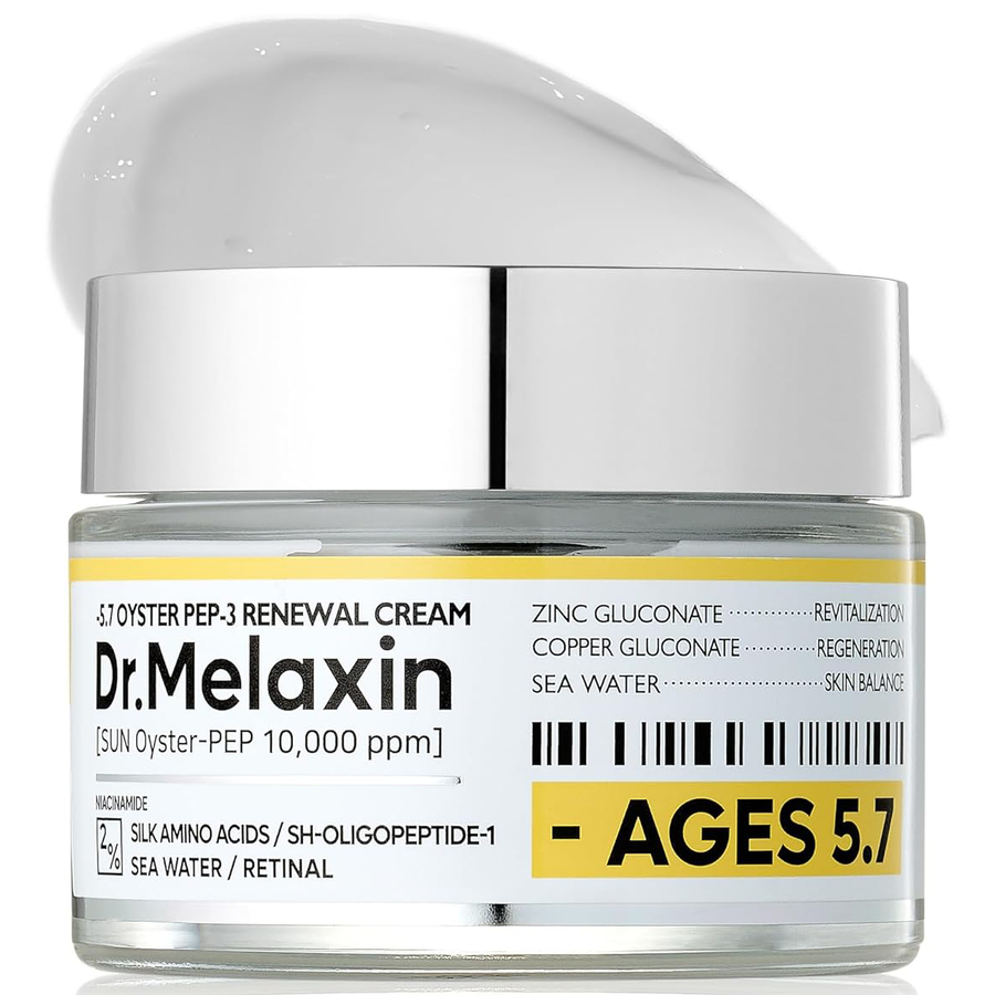 Dr.Melaxin - Oyster Pep-3 Renewal Cream with Silk Amino Acids, Retinal and Sea Water 50ml.