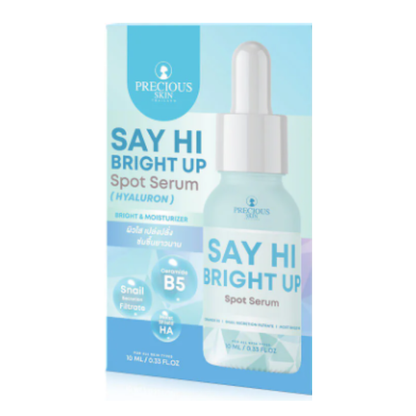 Precious Skin Thailand - Say Hi Bright Up Spot Hyaluron Serum 10ml. (Pack of 3)