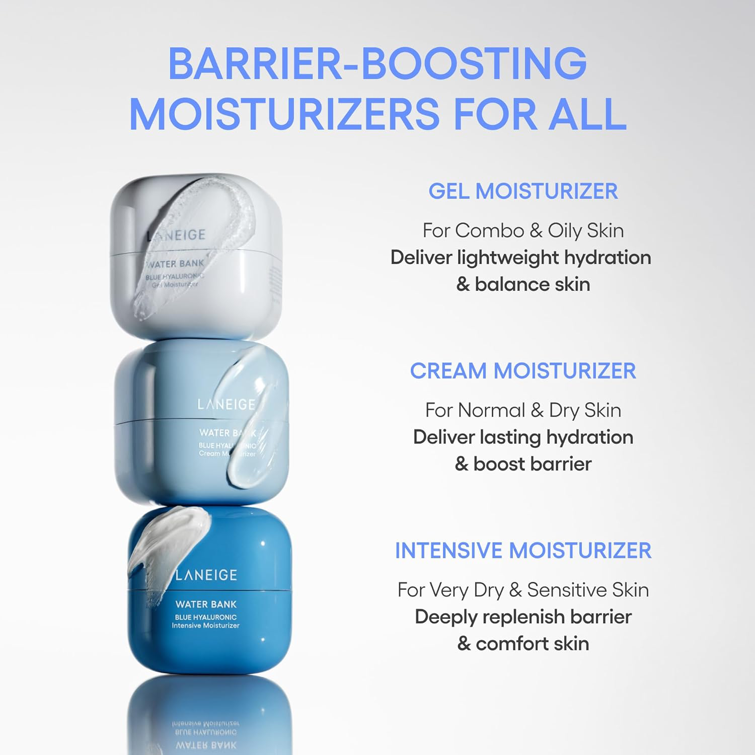 Laneige - Water Bank Blue Hyaluronic Moisture Cream Refill 50ml.
