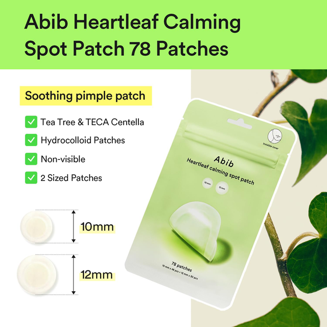 Abib - Heartleaf Calming Spot Patch (78 Patches)