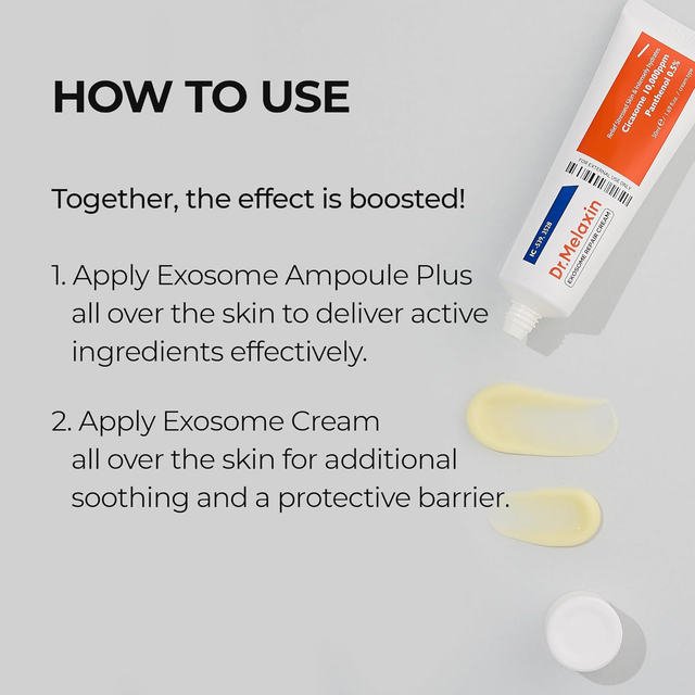 Dr.Melaxin - Exosome Blemish Repair Cream with Cicasome and Panthenol 50ml.