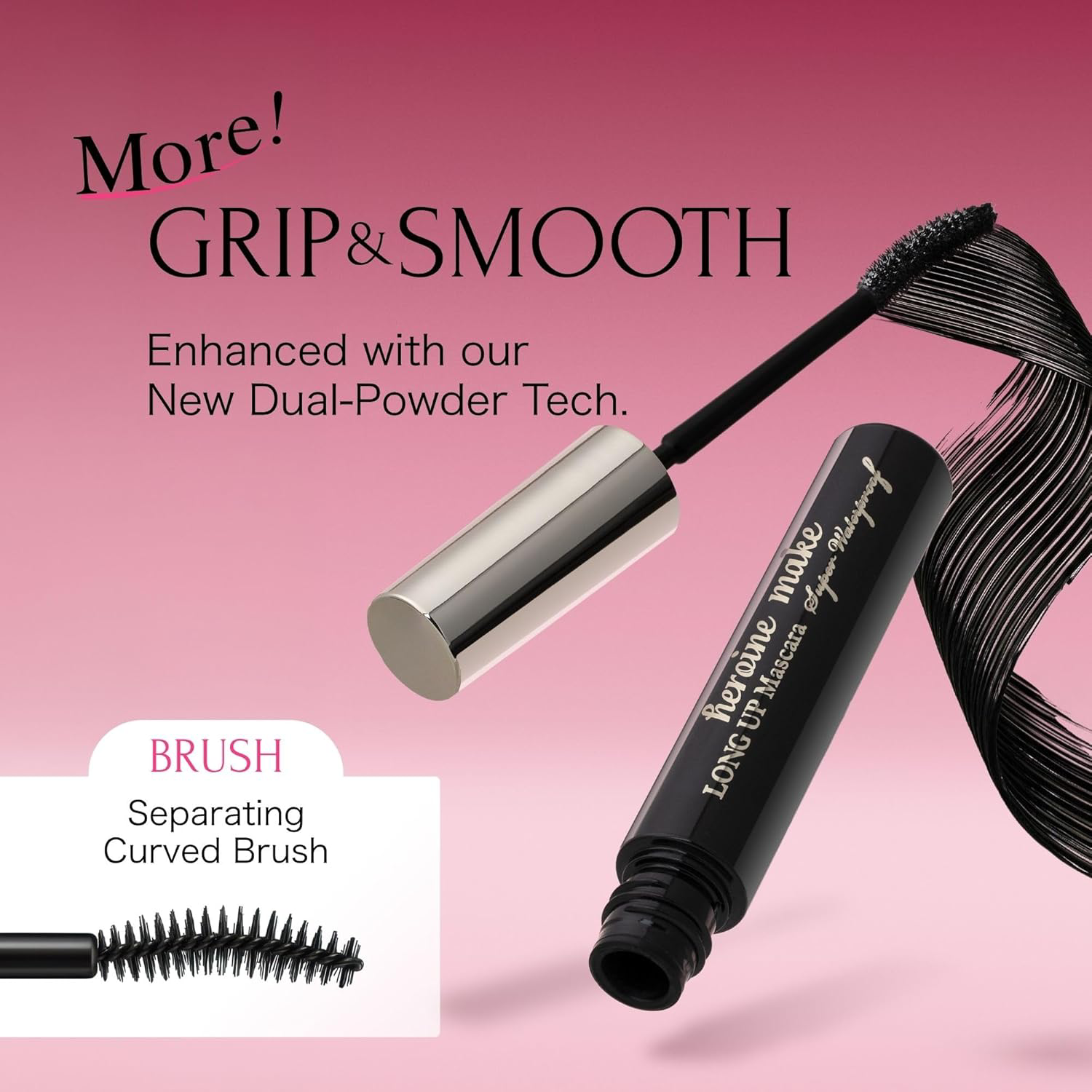 Kiss Me - Heroine Make Long Up Mascara Super Waterproof N #01 6g.